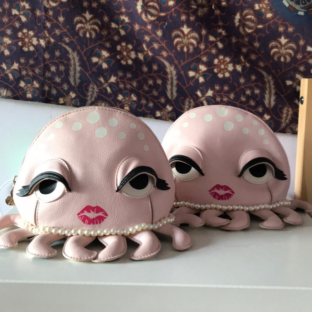 Betsey Johnson Octopus makeup bag